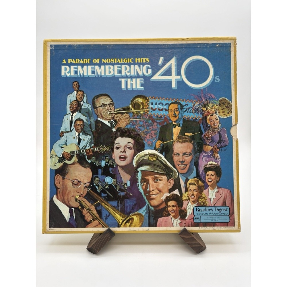 Remembering The 40's Nostalgic Hits 8 LP Album Set 1977 Vintage‎ Readers Digest